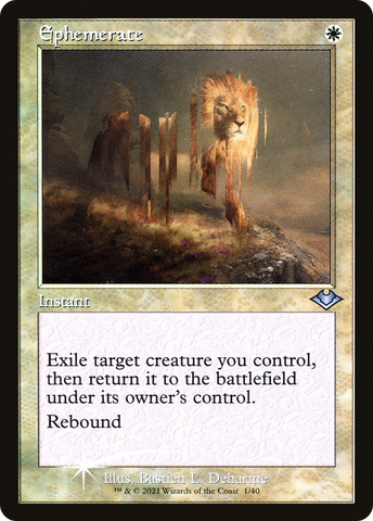 {C} Ephemerate (Retro) [Modern Horizons 2][RF MH1 001]