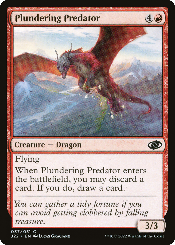 {C} Plundering Predator [Jumpstart 2022][J22 037]