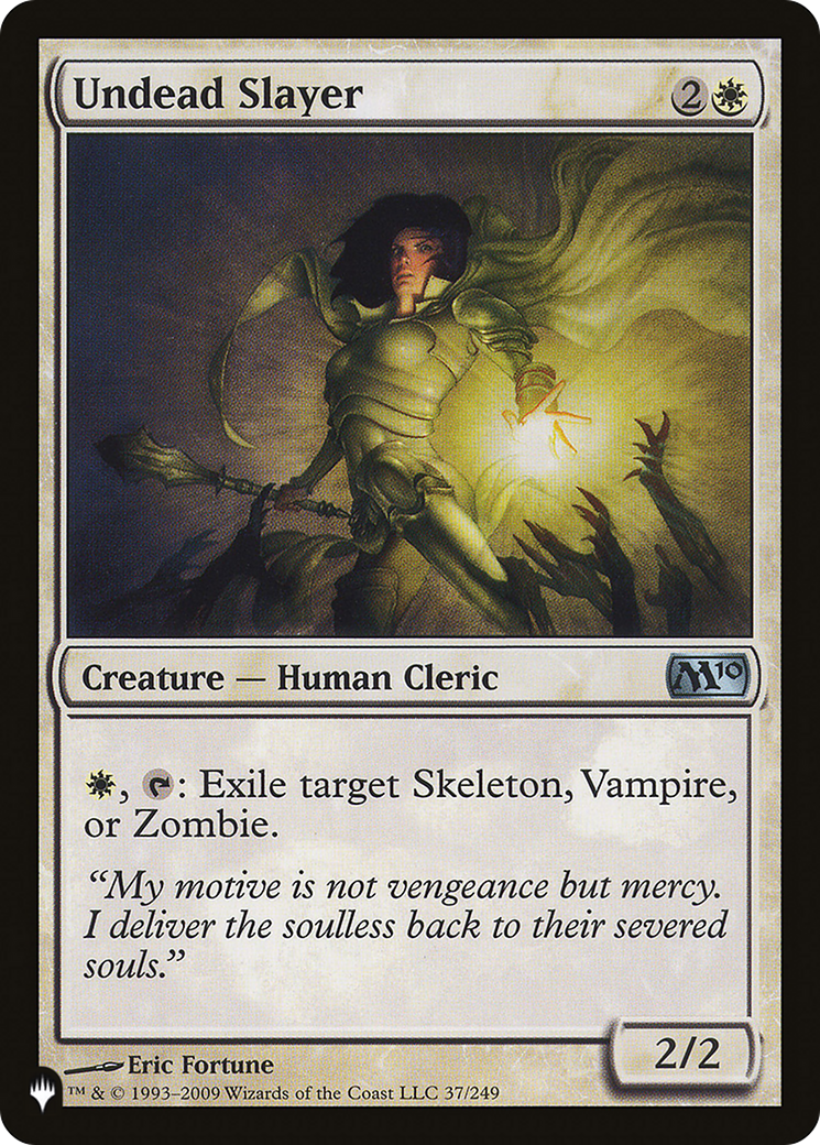 Undead Slayer [LIST M10-37]