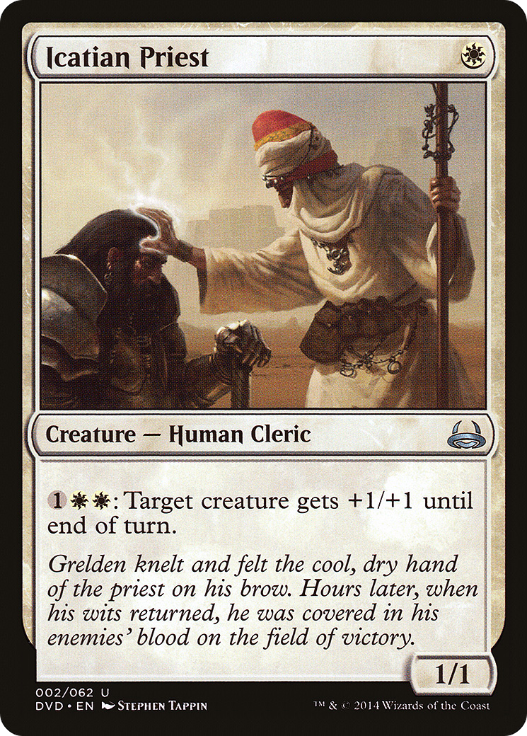 {C} Icatian Priest (Divine vs. Demonic) [Duel Decks Anthology][DVD 002]