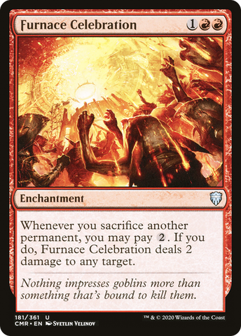{C} Furnace Celebration [Commander Legends][CMR 181]