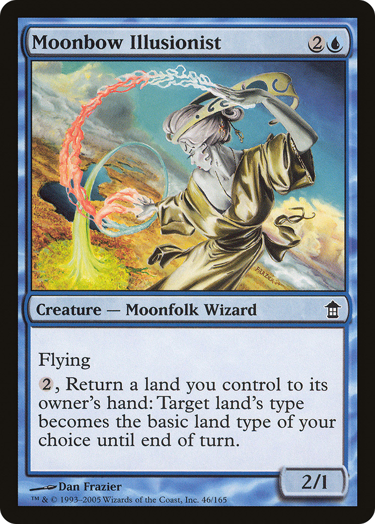 {C} Moonbow Illusionist [Saviors of Kamigawa][SOK 046]