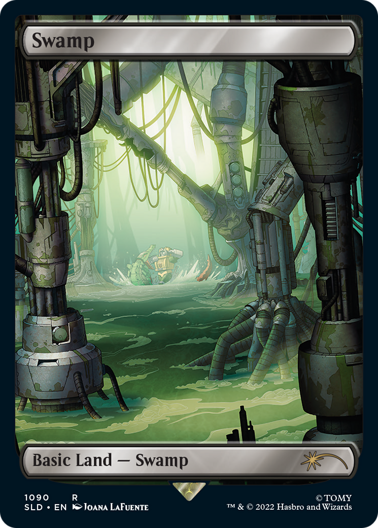 {B}[SLD 1090] Swamp (1090) [Secret Lair Drop Series]