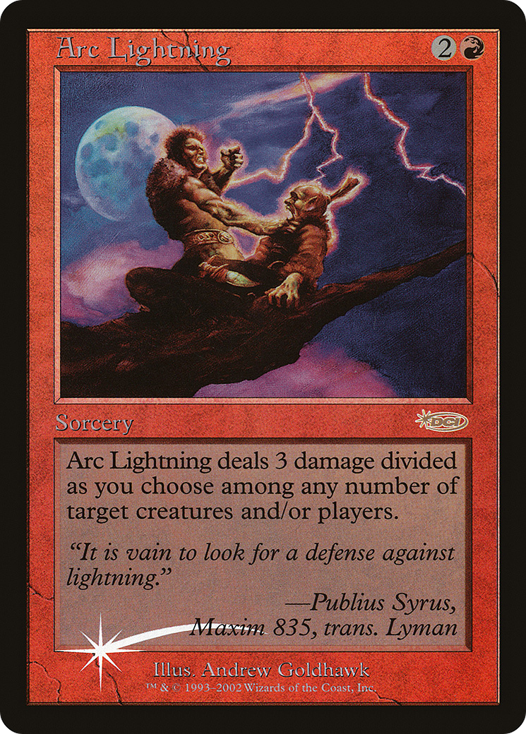 {R} Arc Lightning [Arena League 2002][PA AL02 003]
