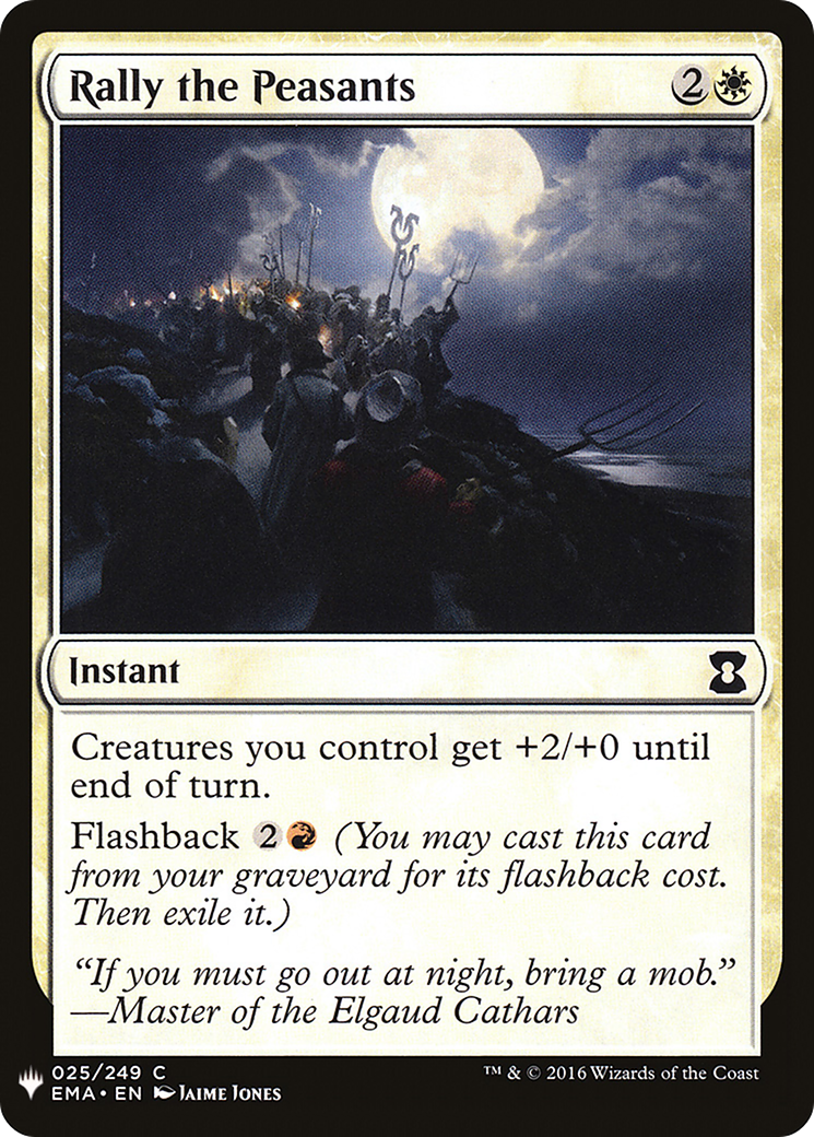 {C} Rally the Peasants [Mystery Booster][LS EMA 025]