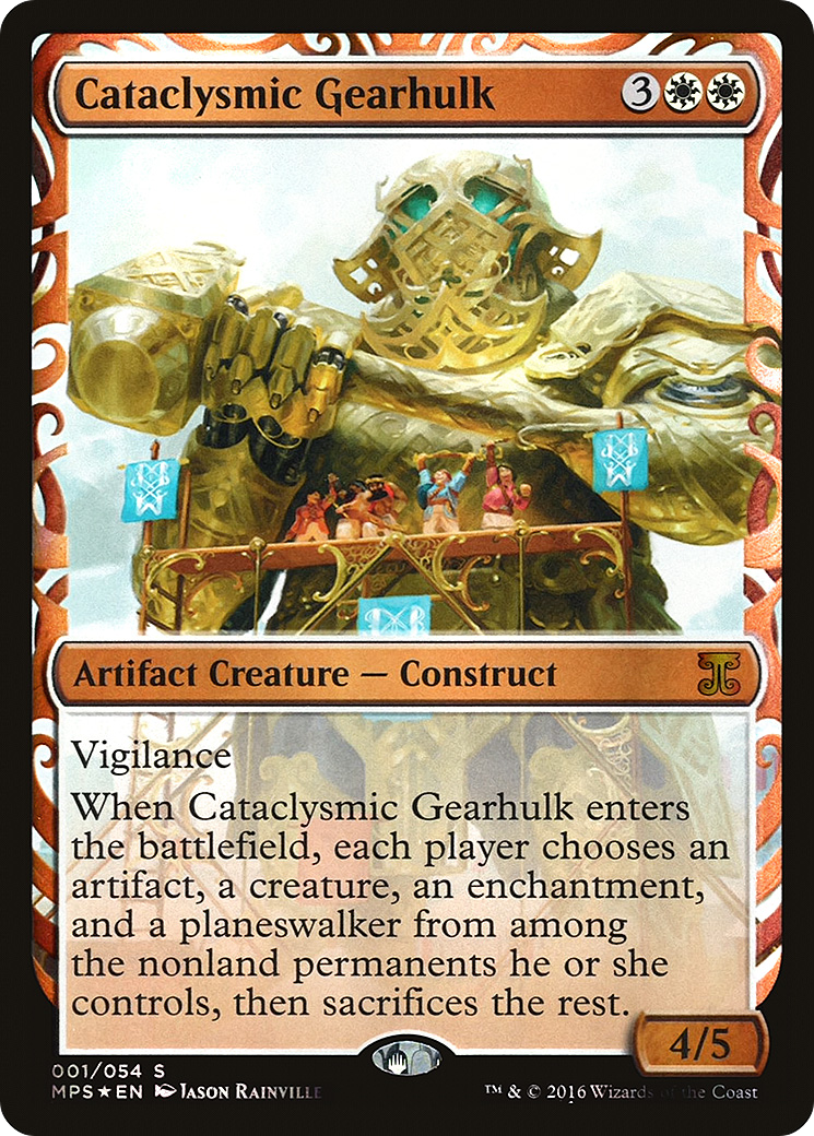 {R} Cataclysmic Gearhulk [Kaladesh Inventions][MPS 001]