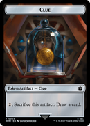 {T} Copy // Clue (0023) Double-Sided Token [Doctor Who Tokens][TWHO 1//23]
