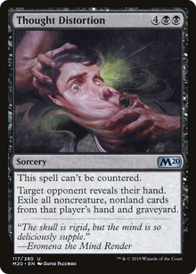{C} Thought Distortion [Core Set 2020][M20 117]