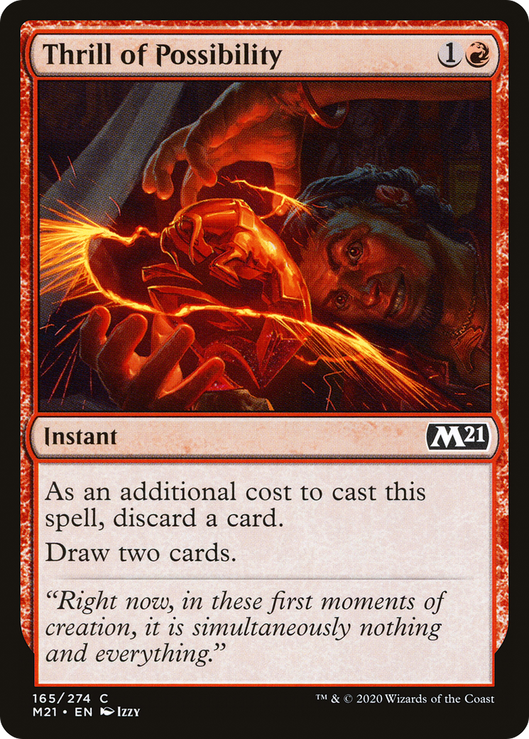 {C} Thrill of Possibility [Core Set 2021][M21 165]