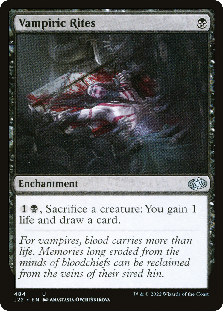 {C} Vampiric Rites [Jumpstart 2022][J22 484]
