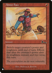 About Face [LIST 73/143]