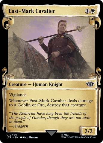 {C} East-Mark Cavalier [The Lord of the Rings: Tales of Middle-Earth Showcase Scrolls][LTR 460]