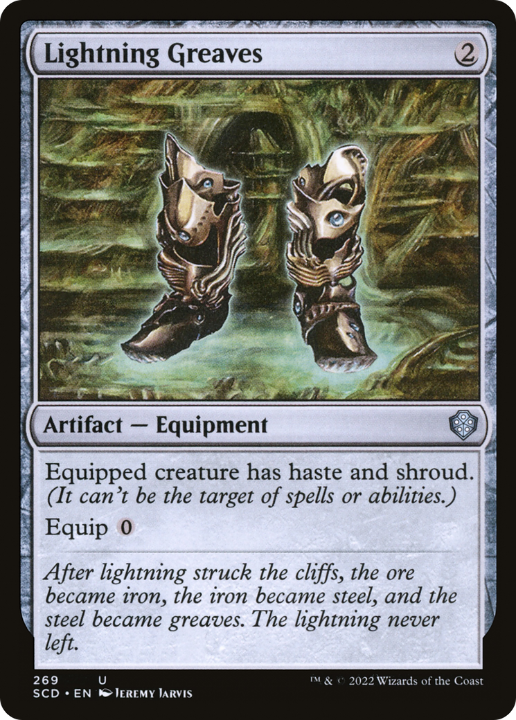 {C} Lightning Greaves [Starter Commander Decks][SCD 269]