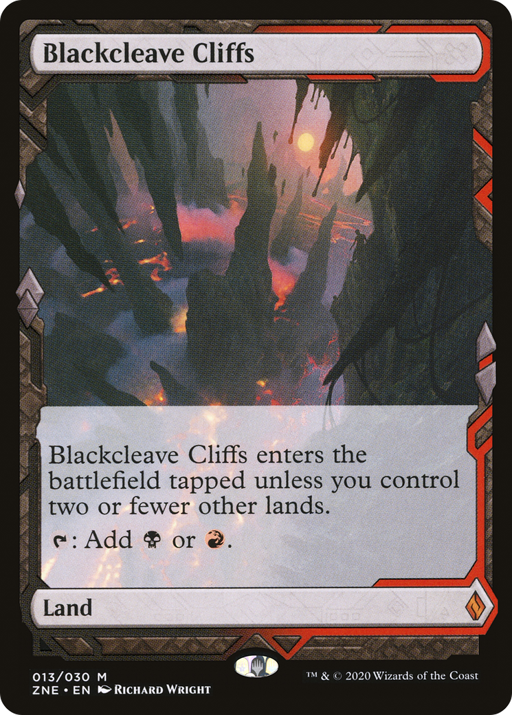 {R} Blackcleave Cliffs (Expeditions) [Zendikar Rising Expeditions][ZNE 013] - Misty Mountain Games