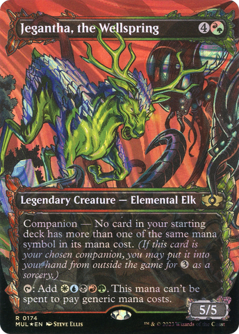 {R} Jegantha, the Wellspring (Halo Foil) [Multiverse Legends][MUL 174]