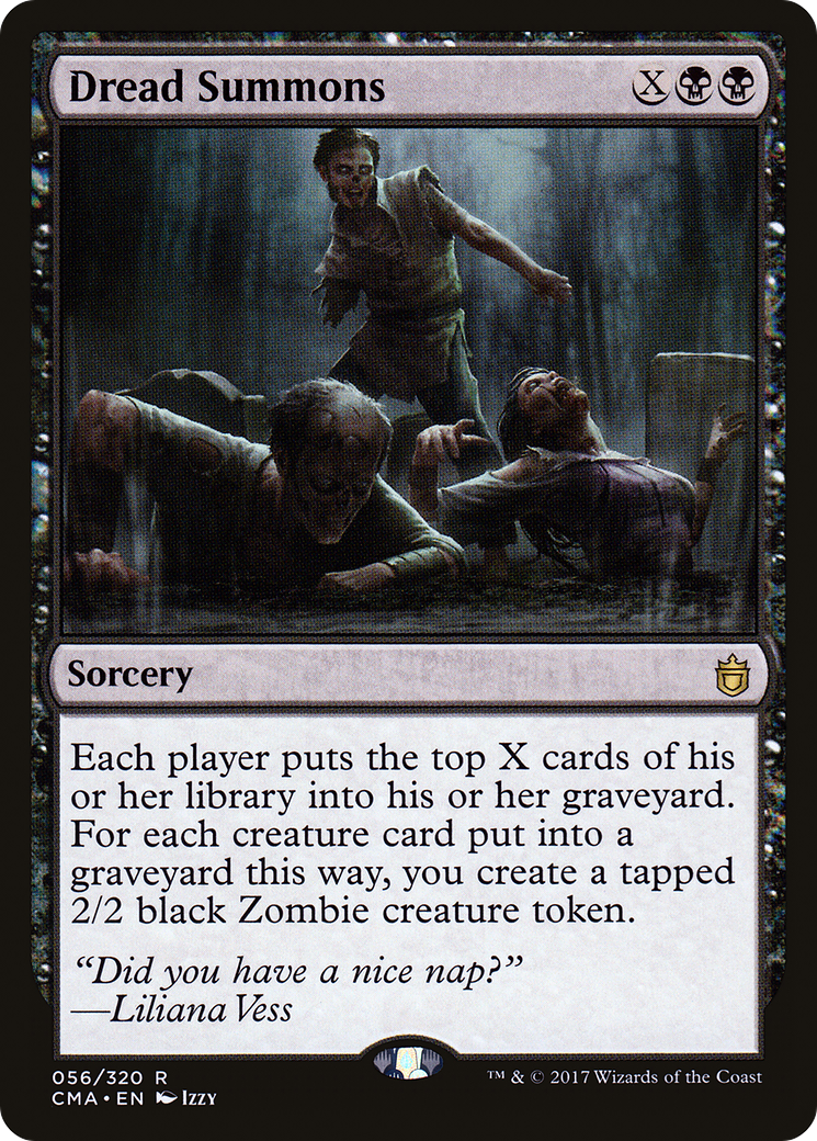 {R} Dread Summons [Commander Anthology][CMA 056]