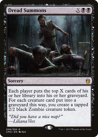 {R} Dread Summons [Commander Anthology][CMA 056]