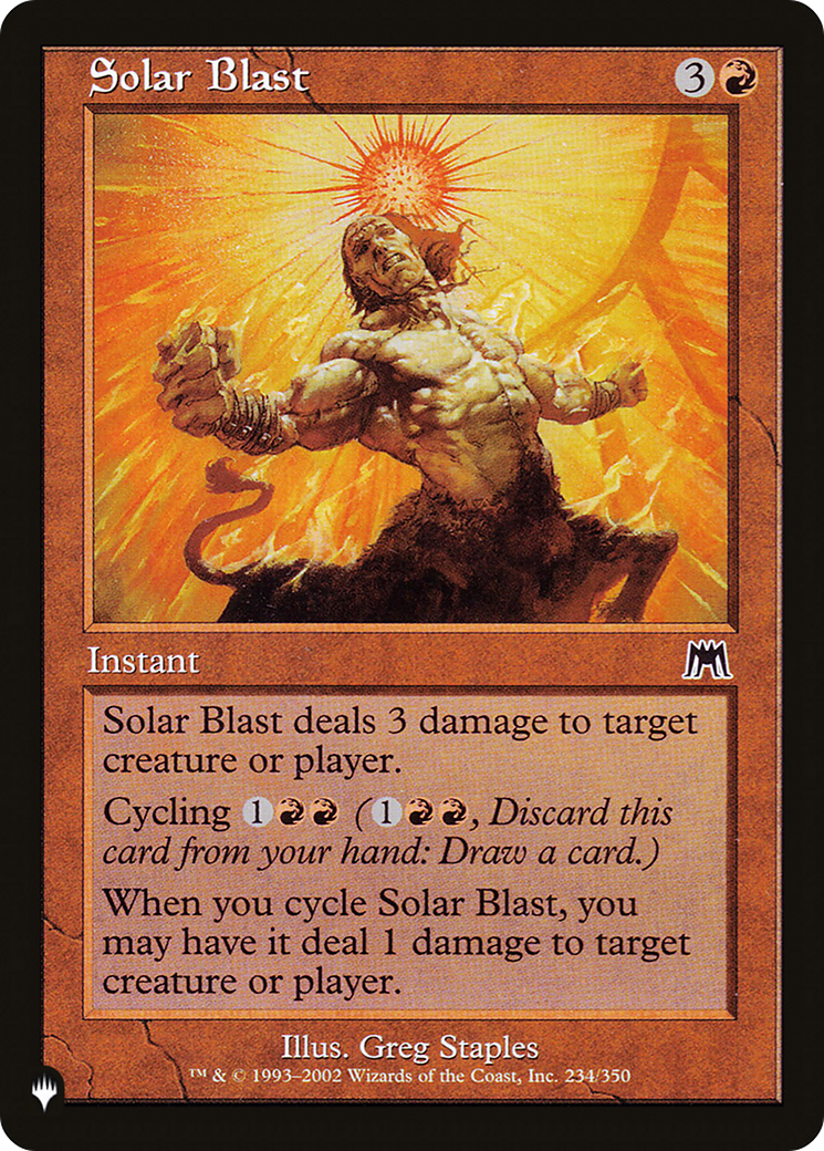 Solar Blast [LIST 234/350]