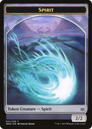 {T} Dragon // Spirit Double-sided Token [Challenger Decks 2020 Tokens][TCH20 013]