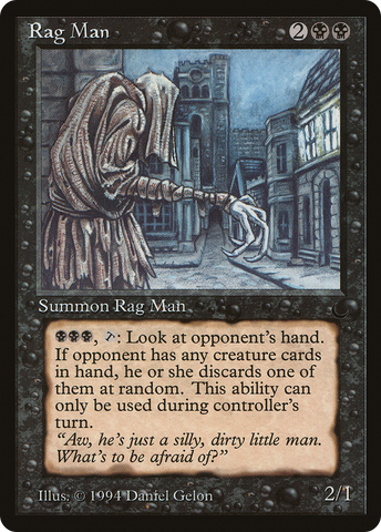 {R} Rag Man [The Dark][DRK 051]