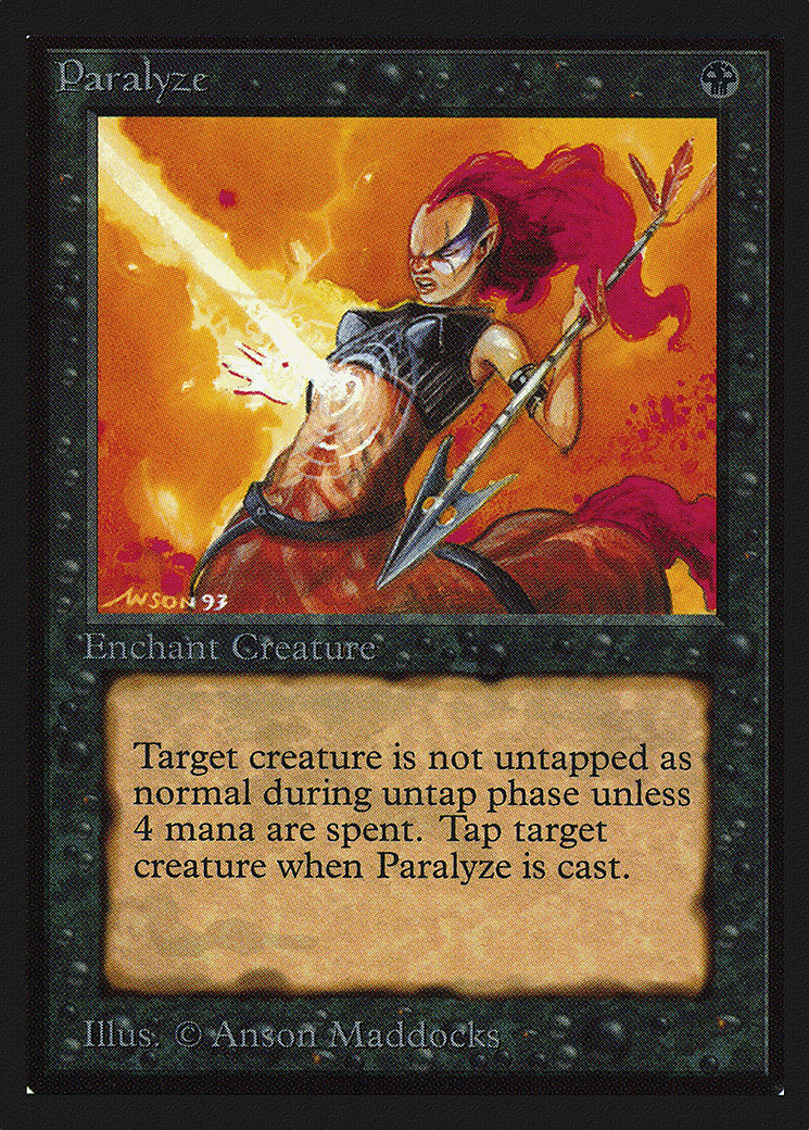 {C} Paralyze [International CollectorsÃ¢Â€Â™ Edition][GB CEI 120]