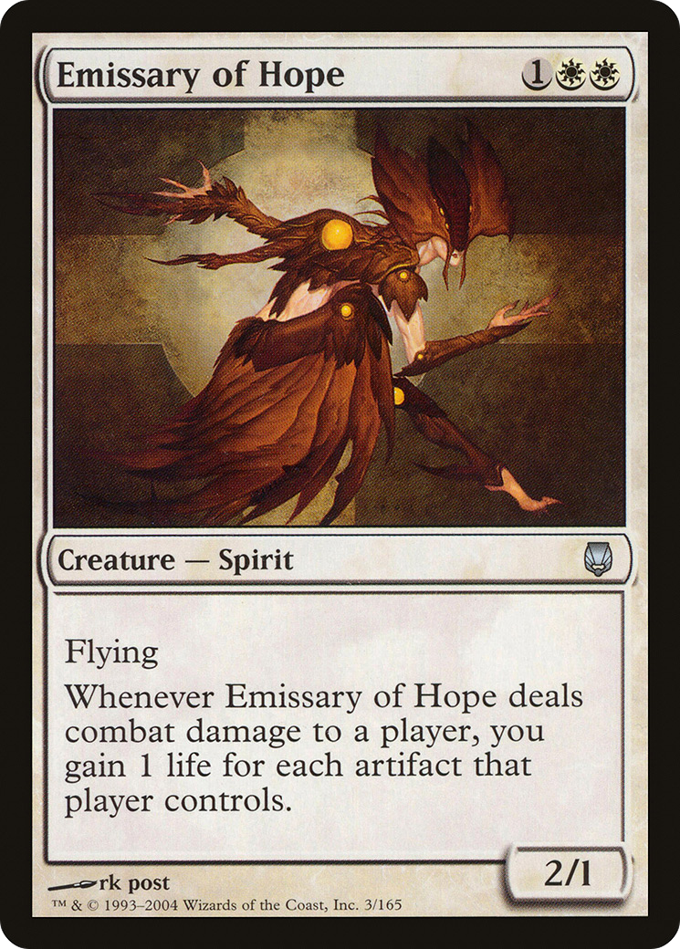 {C} Emissary of Hope [Darksteel][DST 003]