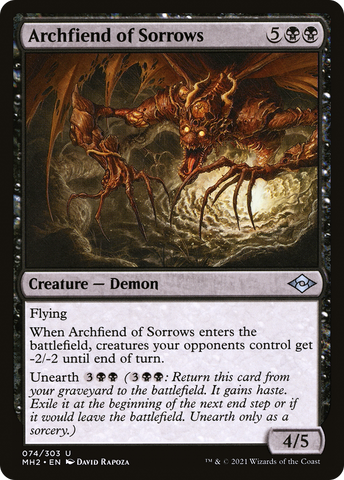 {C} Archfiend of Sorrows [Modern Horizons 2][MH2 074]