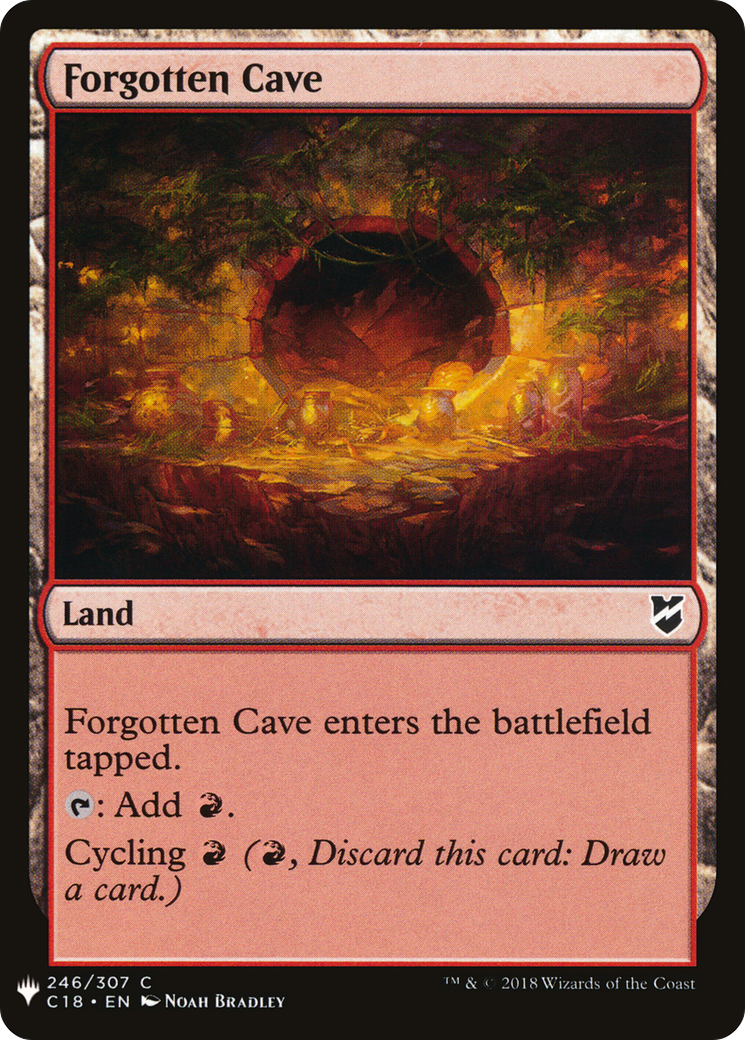 {C} Forgotten Cave [Mystery Booster][LS C18 246]