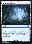 {R} Misty Rainforest [Modern Horizons 2 Prerelease Promos][PR MH2 250]