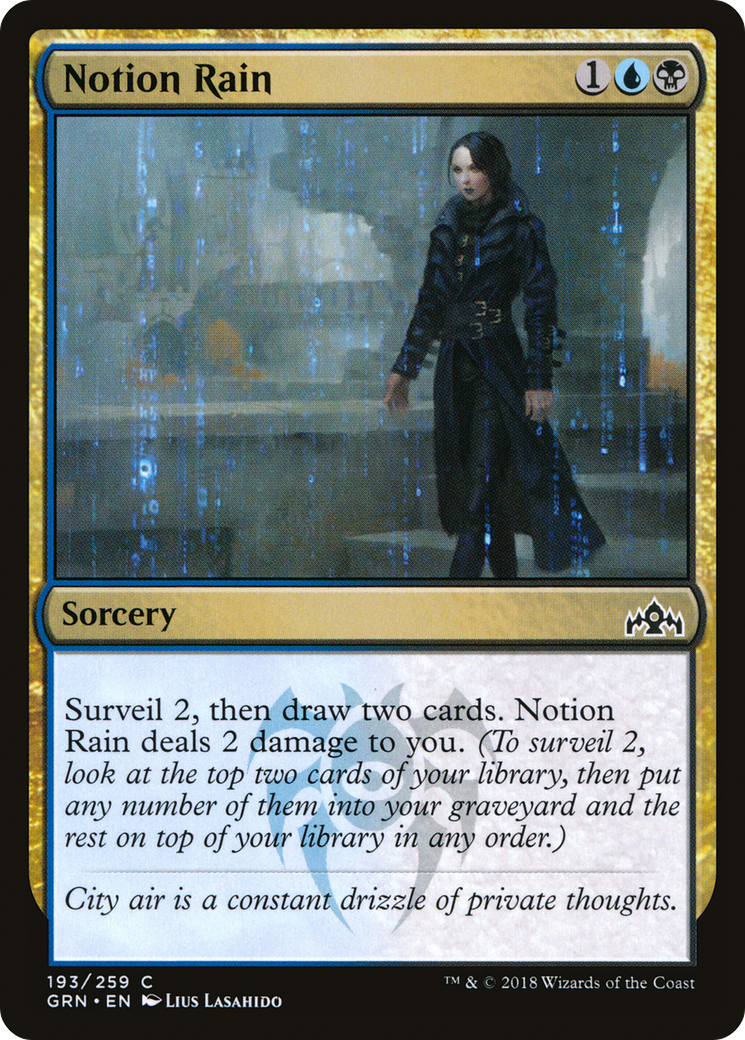 {C} Notion Rain [Guilds of Ravnica][GRN 193]