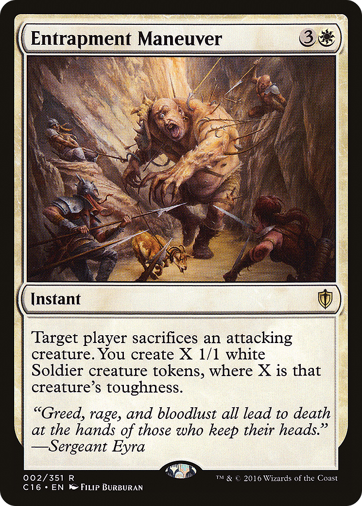 {R} Entrapment Maneuver [Commander 2016][C16 002]