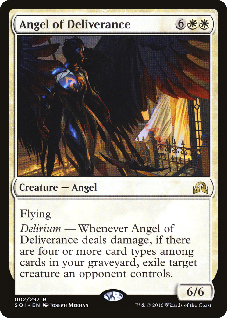 {R} Angel of Deliverance [Shadows over Innistrad][SOI 002] - Misty Mountain Games