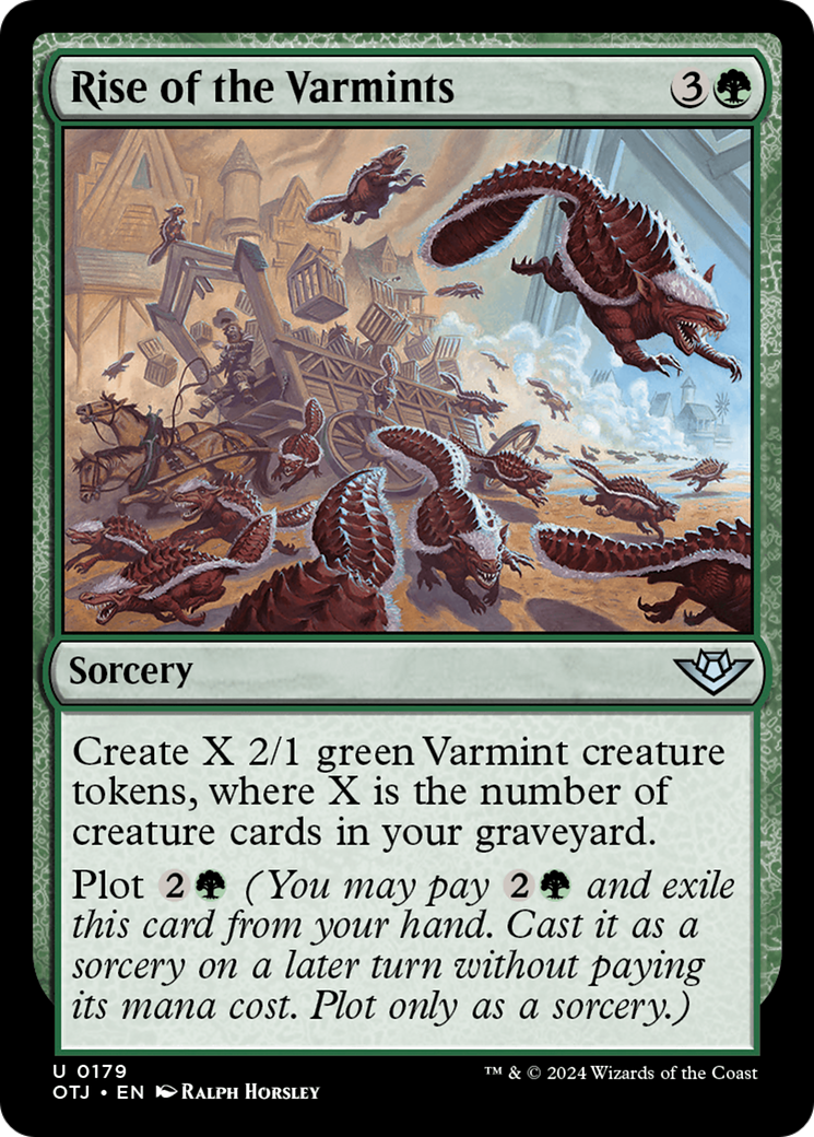 {@C} Rise of the Varmints [Outlaws of Thunder Junction][OTJ 179]
