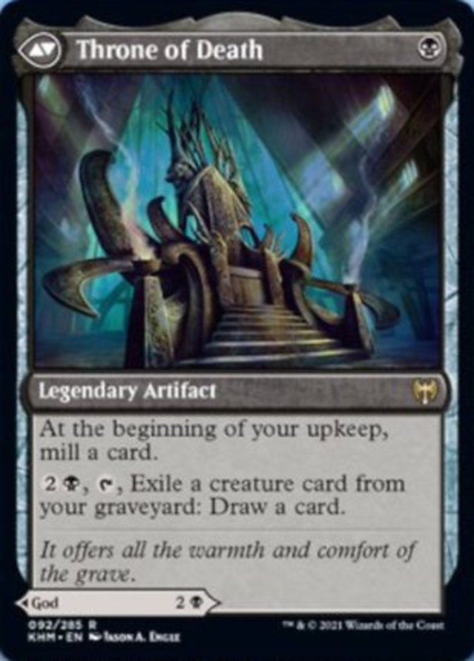 {R} Egon, God of Death // Throne of Death [Kaldheim][KHM 092]