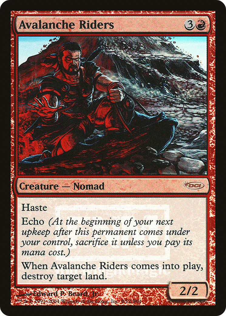 {R} Avalanche Riders [Friday Night Magic 2004][PA F04 009]