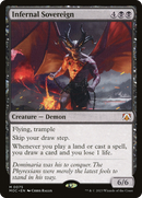 {R} Infernal Sovereign [March of the Machine Commander][MOC 075]