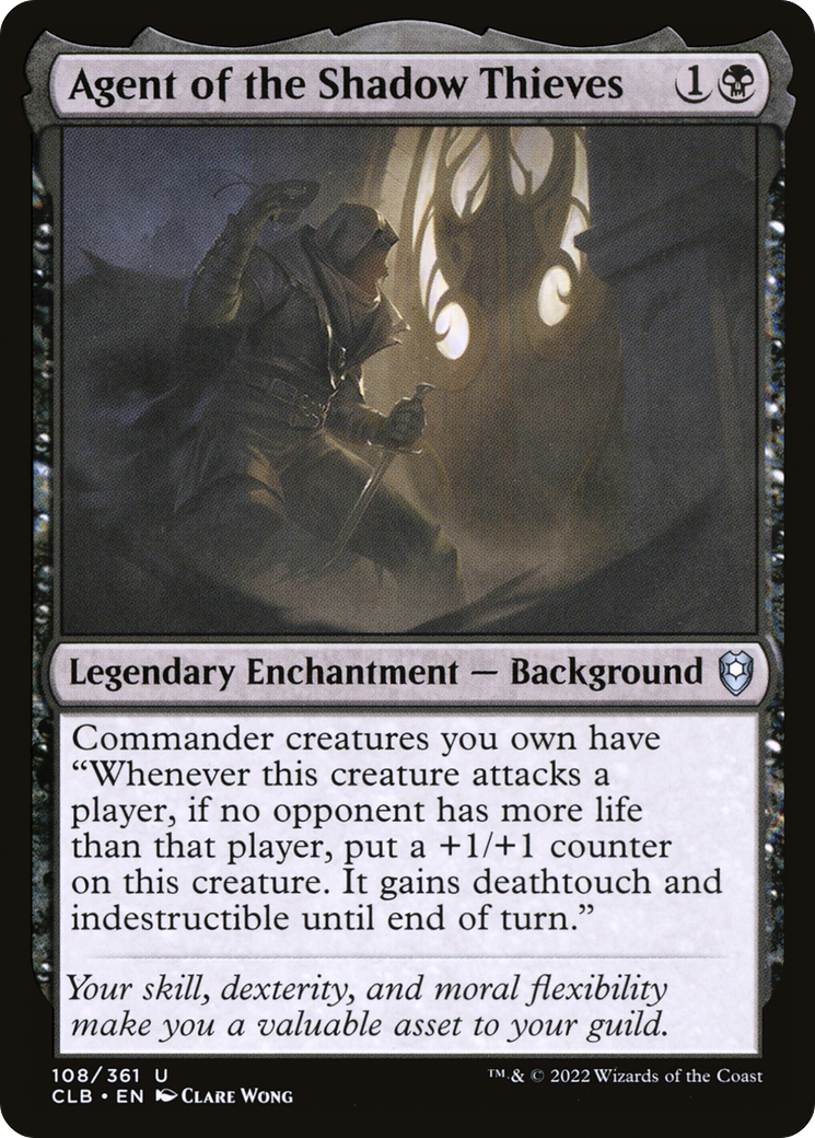{C} Agent of the Shadow Thieves [Commander Legends: Battle for Baldur's Gate][CLB 108]