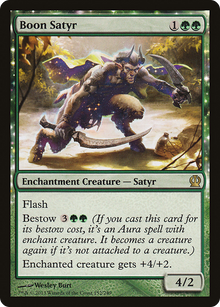 {R} Boon Satyr [Theros][THS 152]
