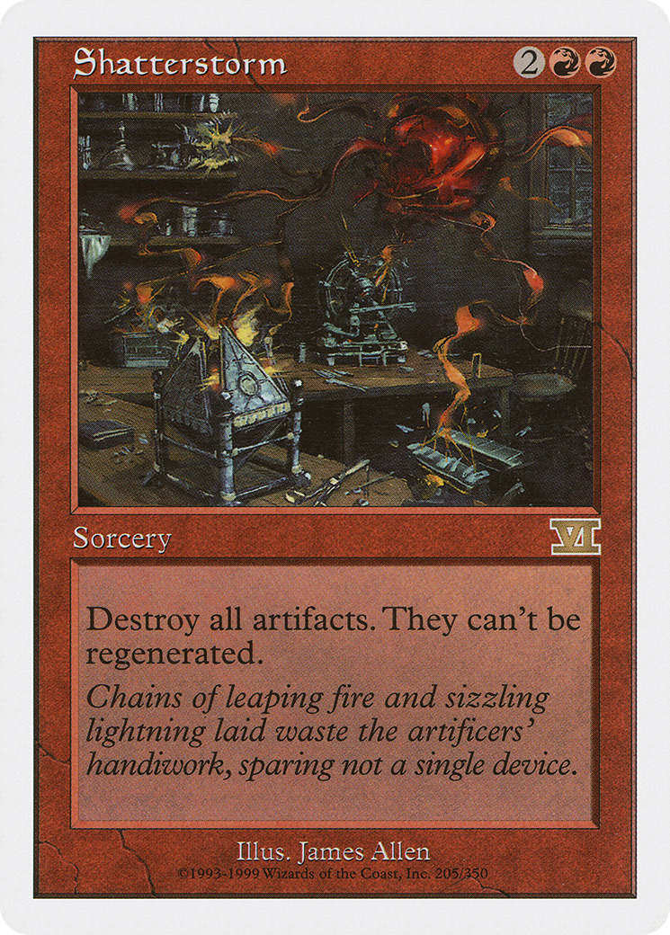 {R} Shatterstorm [Classic Sixth Edition][6ED 205]