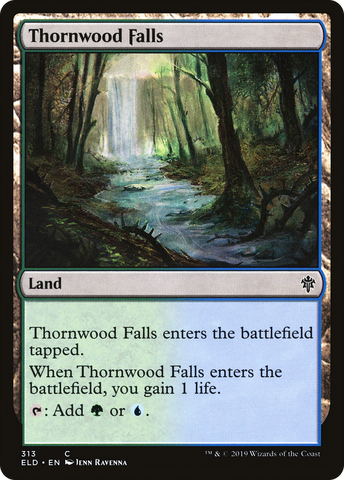 {C} Thornwood Falls [Throne of Eldraine][ELD 313]