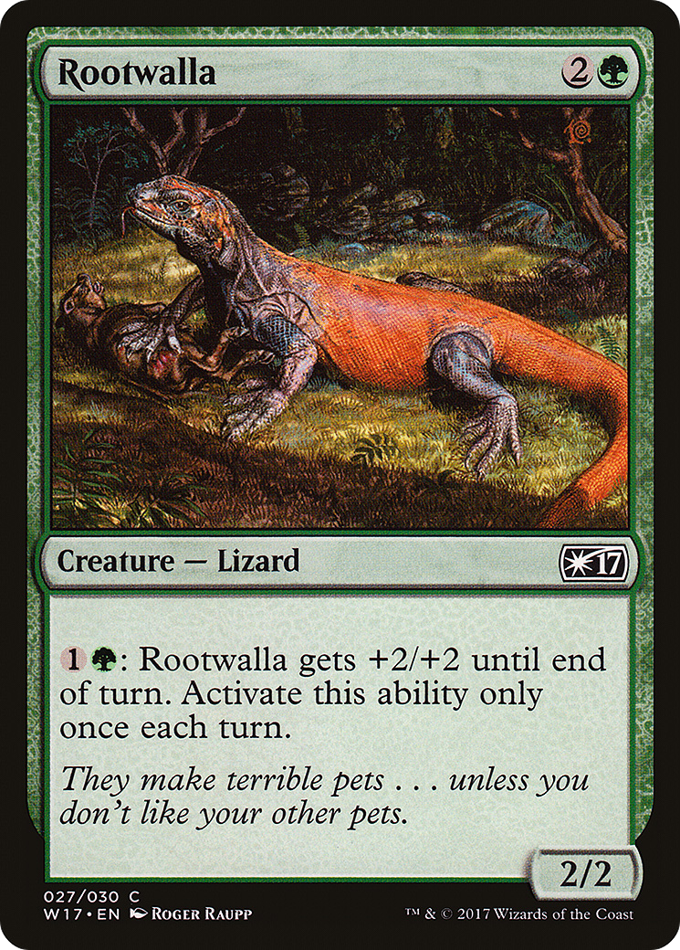 {C} Rootwalla [Welcome Deck 2017][W17 027]