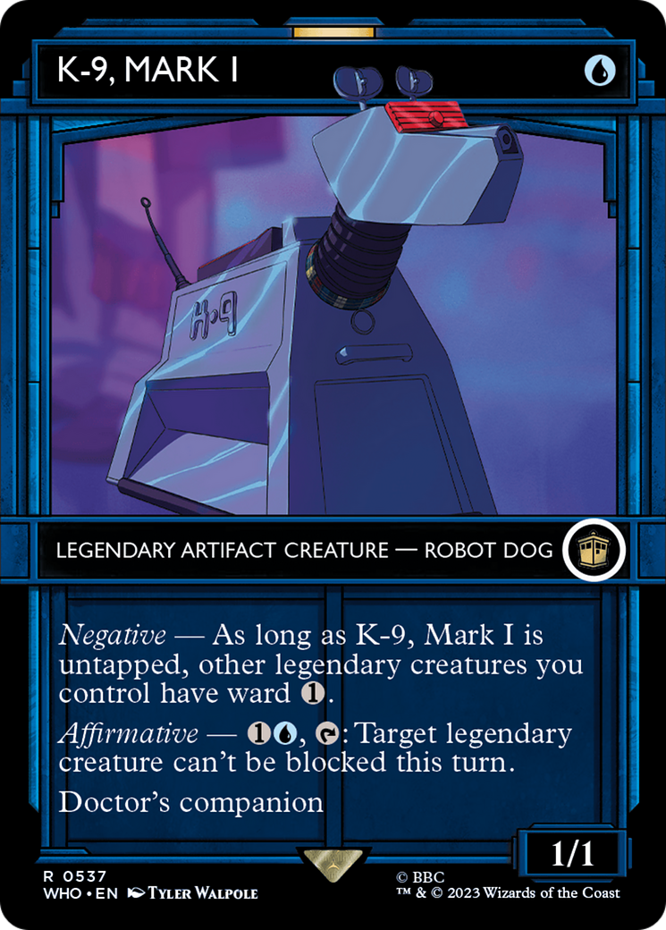 {R} K-9, Mark I (Showcase) [Doctor Who][WHO 537]