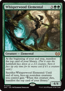 {R} Whisperwood Elemental [Duskmourn: House of Horror Commander][DSC 204]