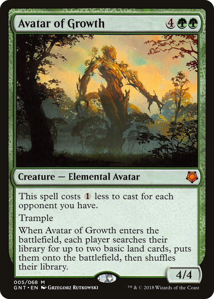 {R} Avatar of Growth [Game Night 2018][GNT 005]