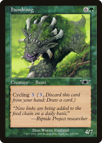 {C} Hundroog [Legions][LGN 129]