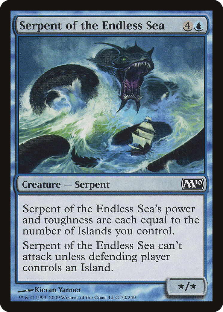 {C} Serpent of the Endless Sea [Magic 2010][M10 070]