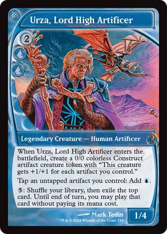 {R} Urza, Lord High Artificer [Mystery Booster 2][MB2 244]