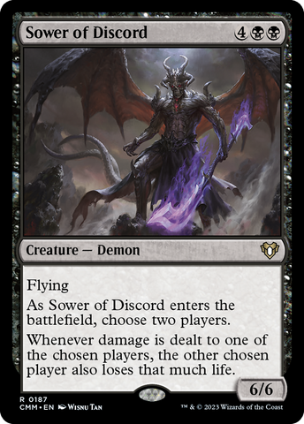 {R} Sower of Discord [Commander Masters][CMM 187]