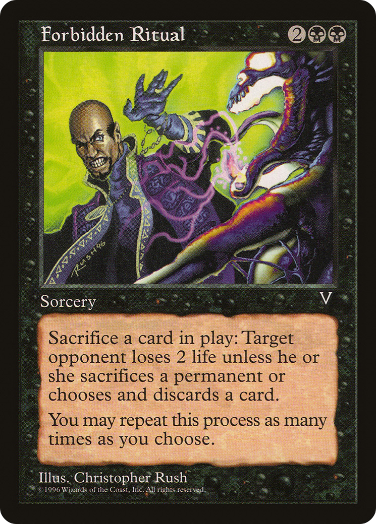 {R} Forbidden Ritual [Visions][VIS 060]