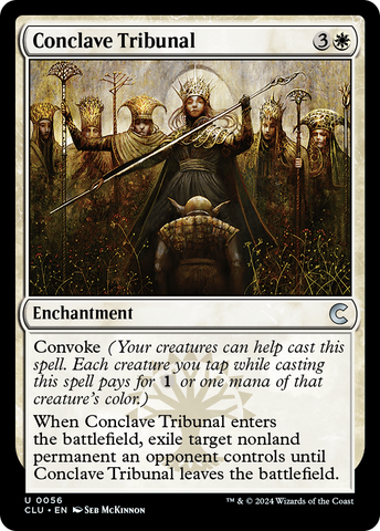 {C} Conclave Tribunal [Ravnica: Clue Edition][CLU 056]